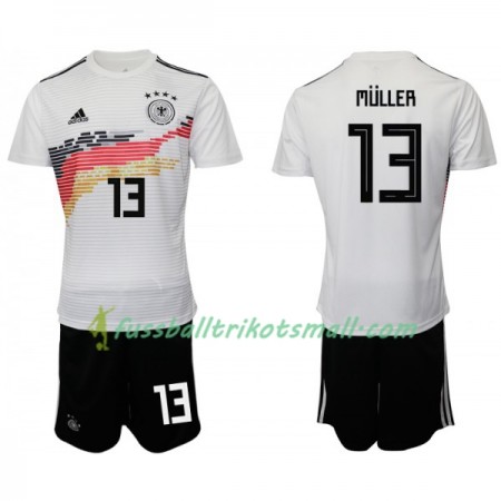 Fußballtrikots Deutschland MULLER 13 Kinder 2019 Kurzarm Heimtrikotsatz kaufen